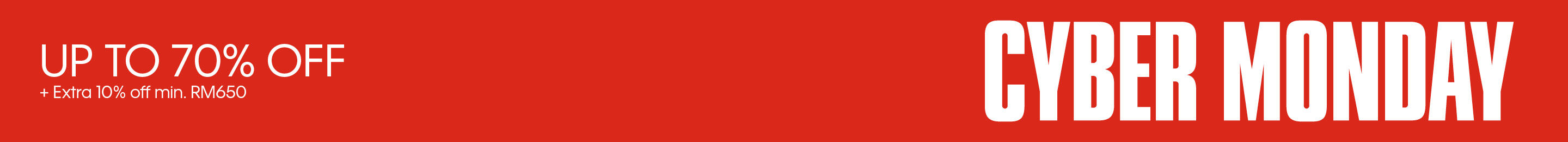 Calvin Klein Cyber Monday Sale Up to 70% Off